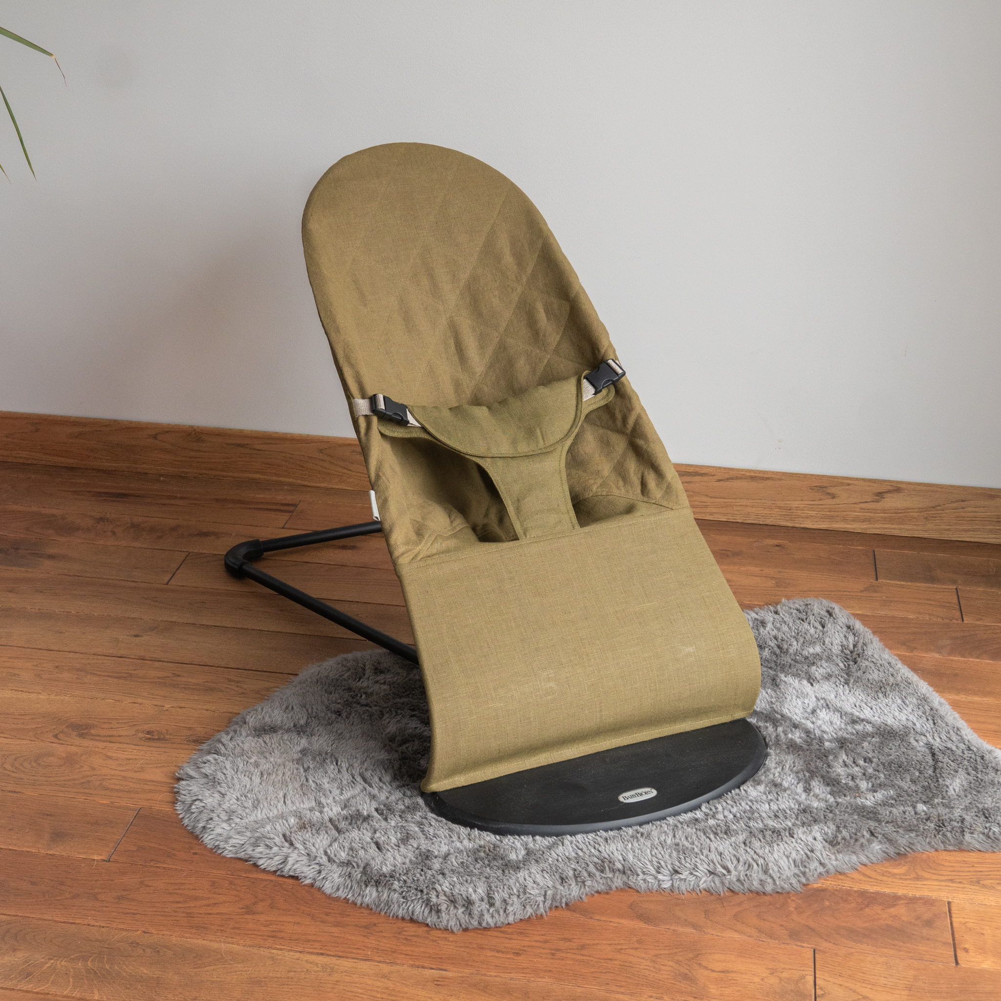 Lininis gultuko užvalkalas (Chaki)