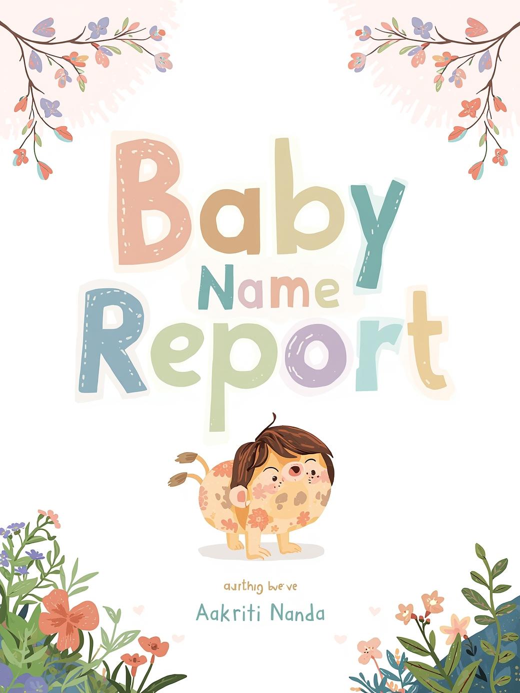 baby name report
