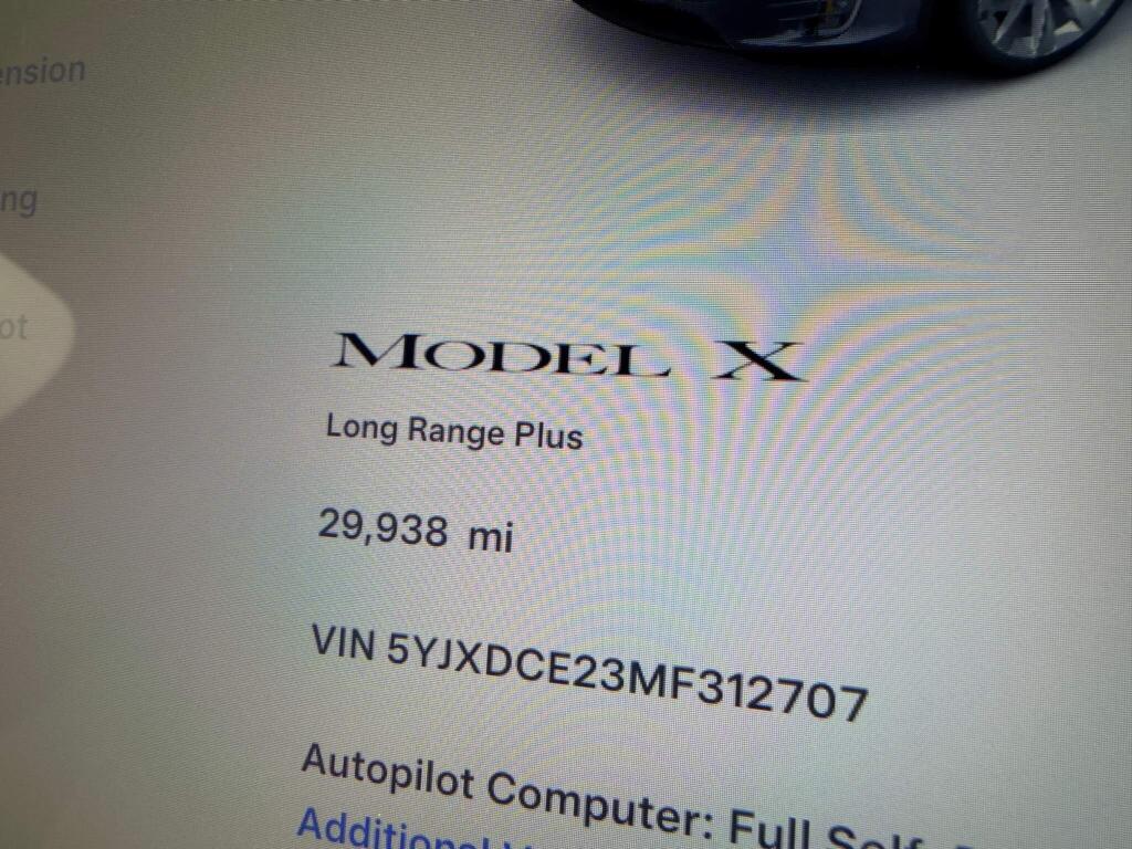 Tesla Model X Long Range PLUS  - 70 Plate
