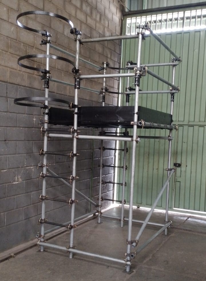 Torre Andaime Roll 2,0m alt x 2,0m compr x 1,0m larg
