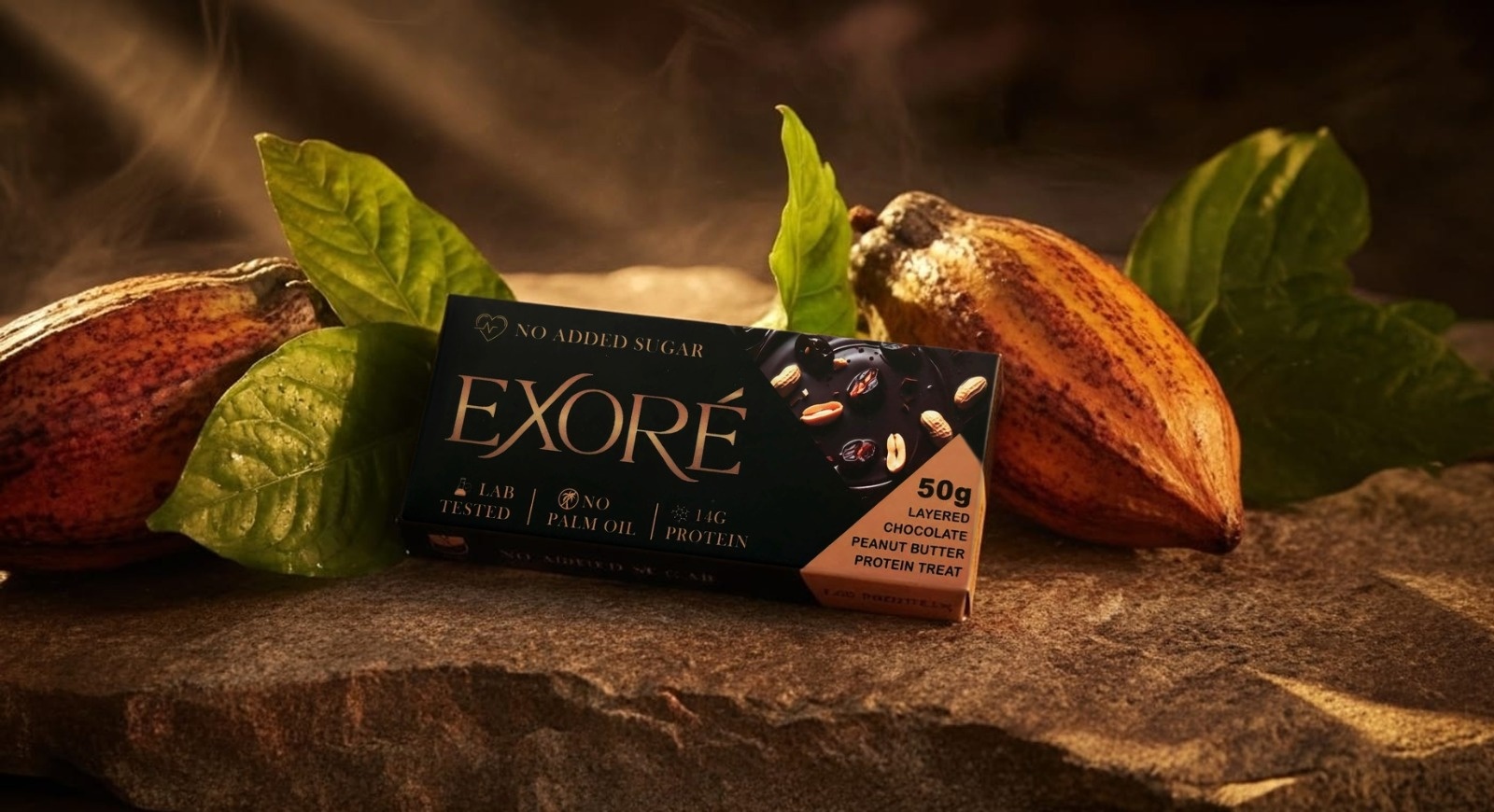 Exore Chocolate Peanut Butter Protein Treat (Pack of 1)