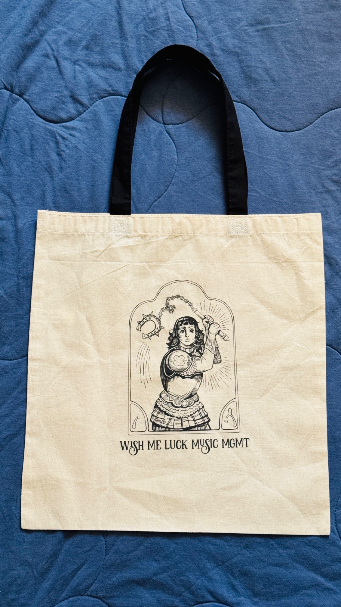 Wish Me Luck Tote Bag