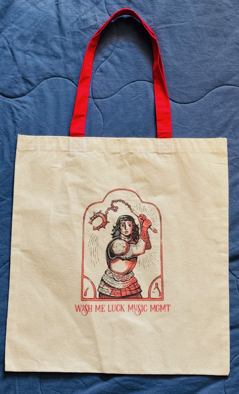Wish Me Luck Tote Bag