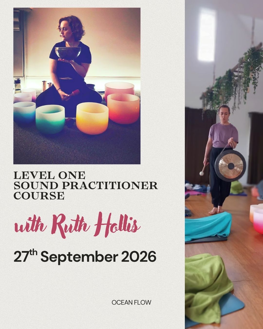 Level One Sound Practitioner Training £400