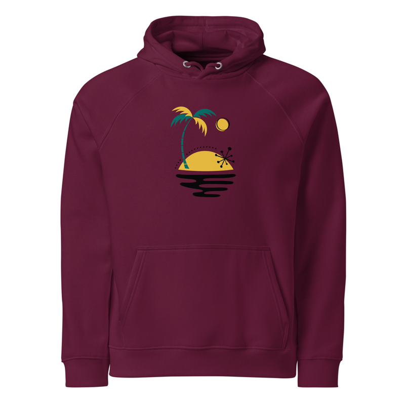 Unisex eco raglan hoodie