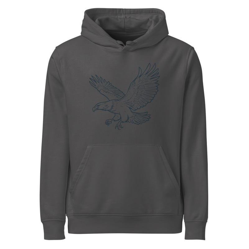 Unisex organic mid-weight hoodie