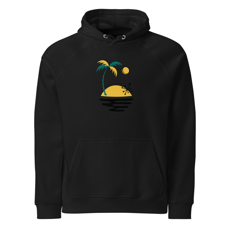 Unisex eco raglan hoodie