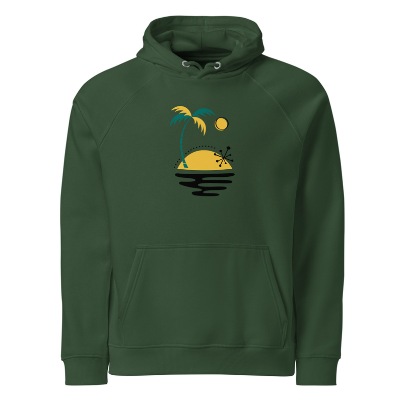 Unisex eco raglan hoodie