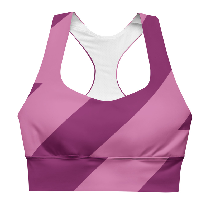 Recycled Longline Sports Bra