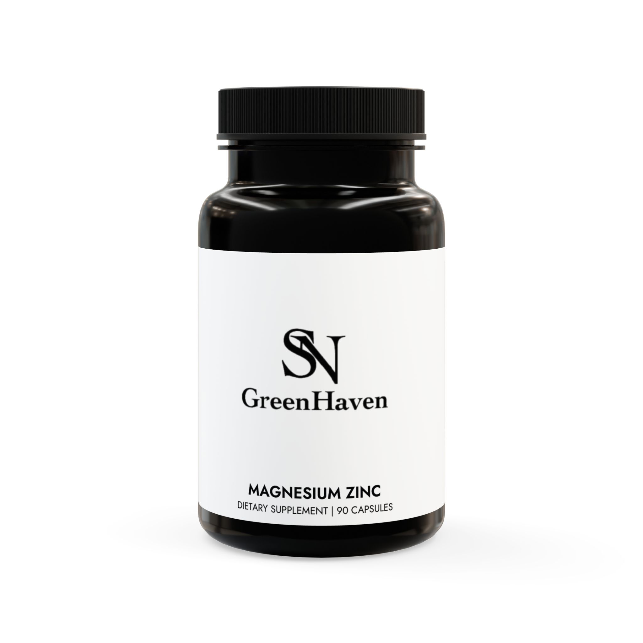 Magnesium Zinc Supplement (90 Capsules)
