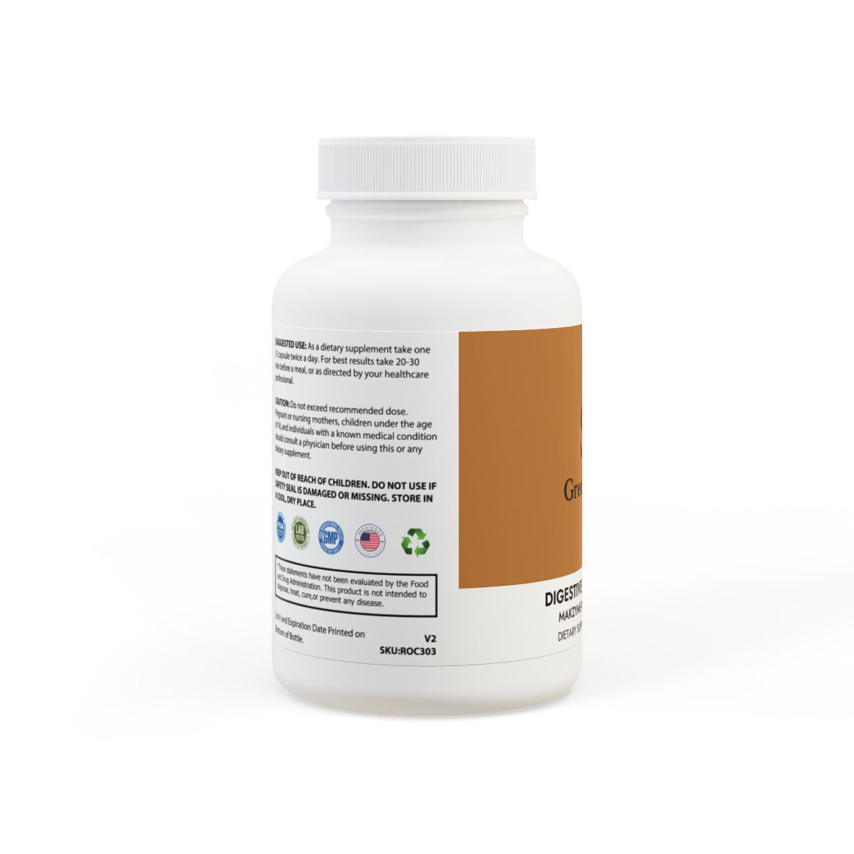 Digestive Enzyme Blend Supplement (60 Capsules)