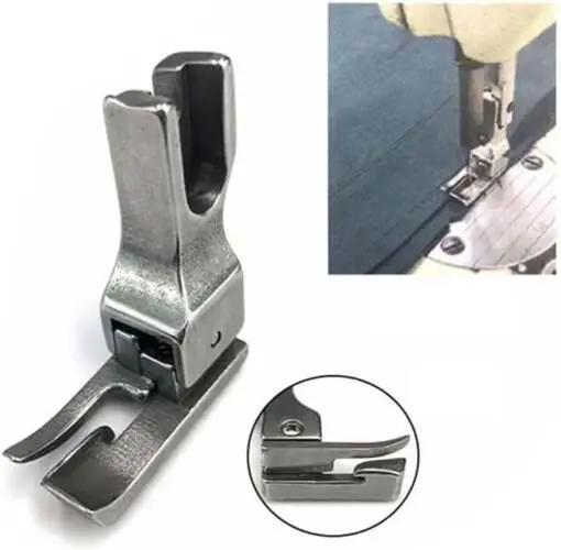 Prensatela, pie para cuellos y puños para máquina plana industrial P778