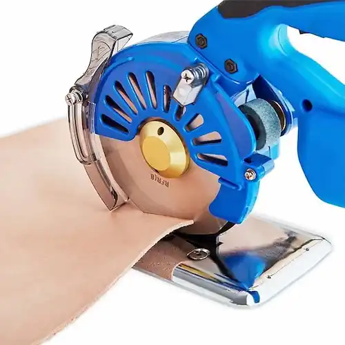 Miniatura 2 de Cortadora de Tela Circular Inalámbrica 4" con Servomotor y 2 Baterías