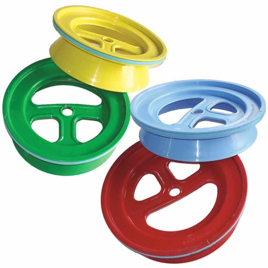4 Numara Contalı Dip Oltası Kasnak 18cm X 6Cm