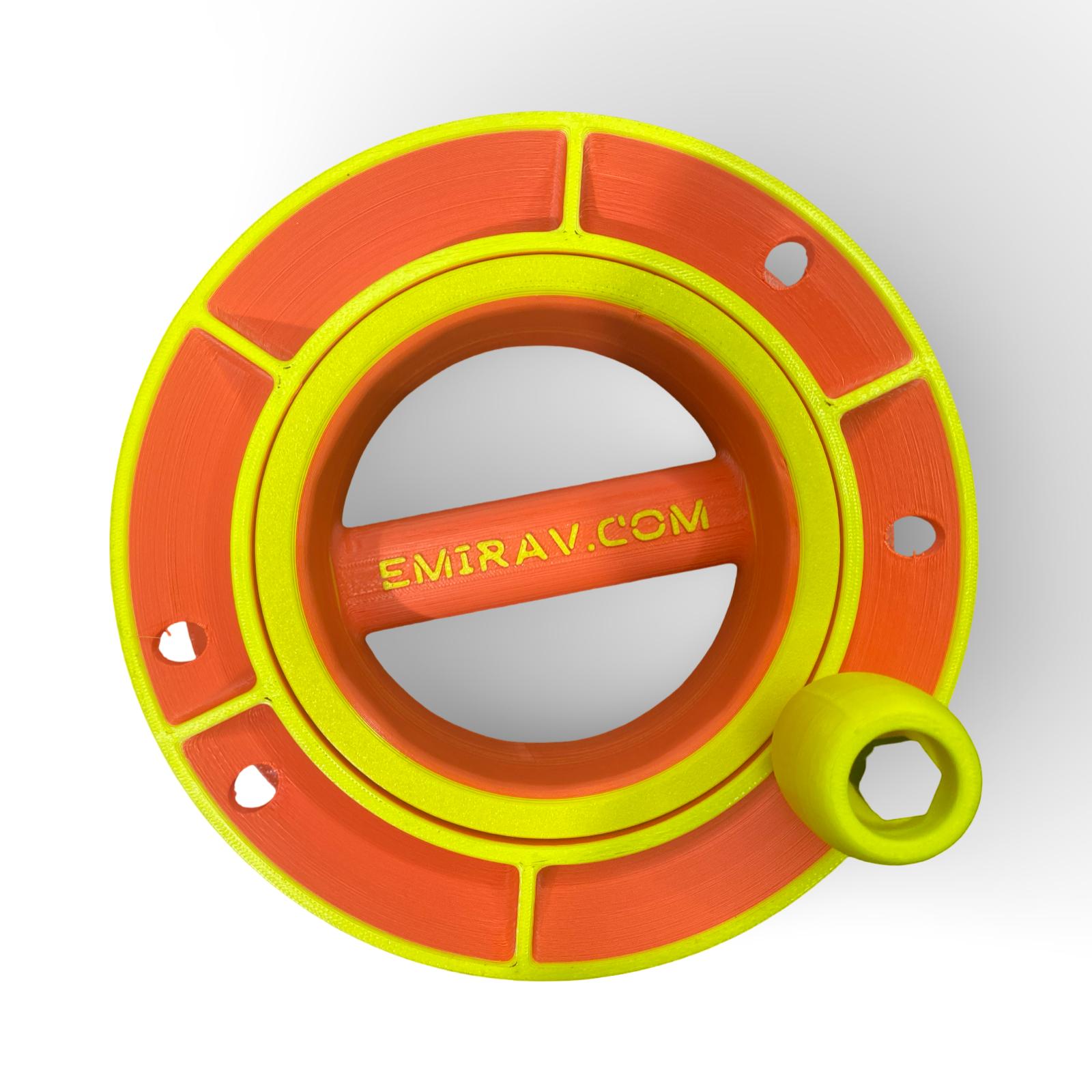 17cm X 4.5Cm Küçük Boy Çıkrık Kasnak - Makaralı Kasnak - Çıkrık Kasnak 1004