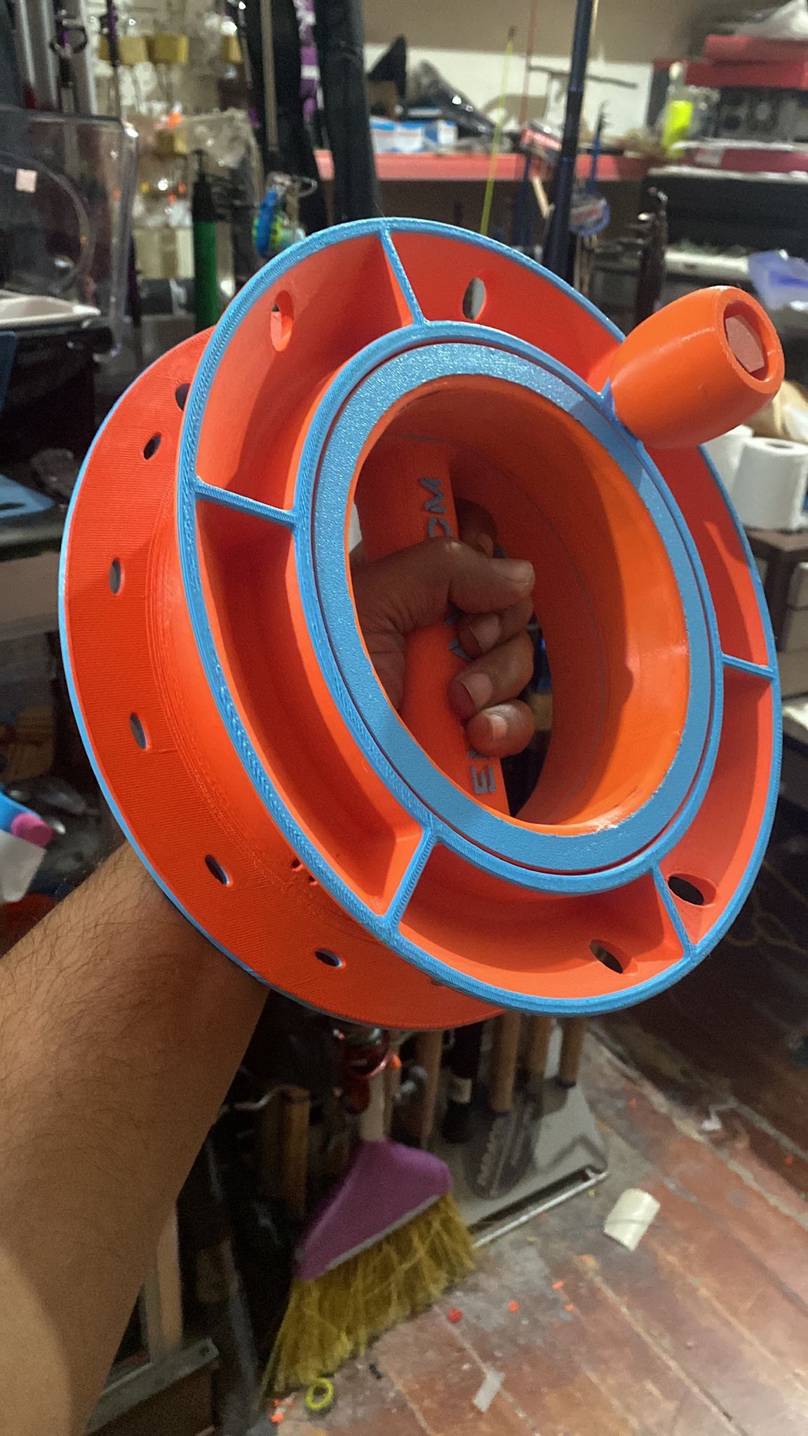 21cm Makaralı Kasnak Olta - Hazır Set