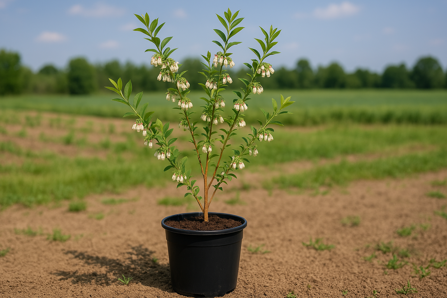 Pianta di mirtilli varietà Duke - Mirtillo gigante americano