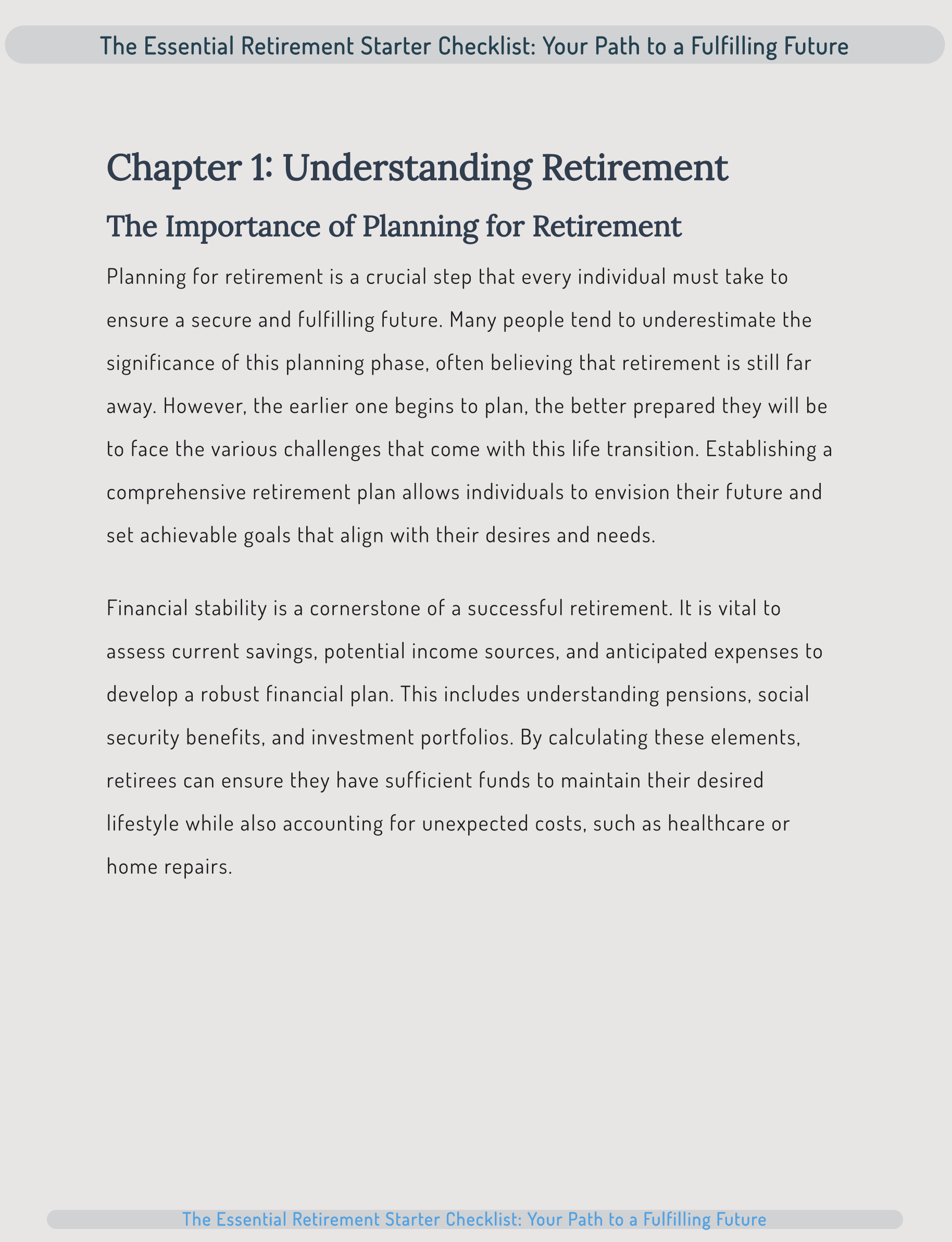 The essential retirement starter checklist