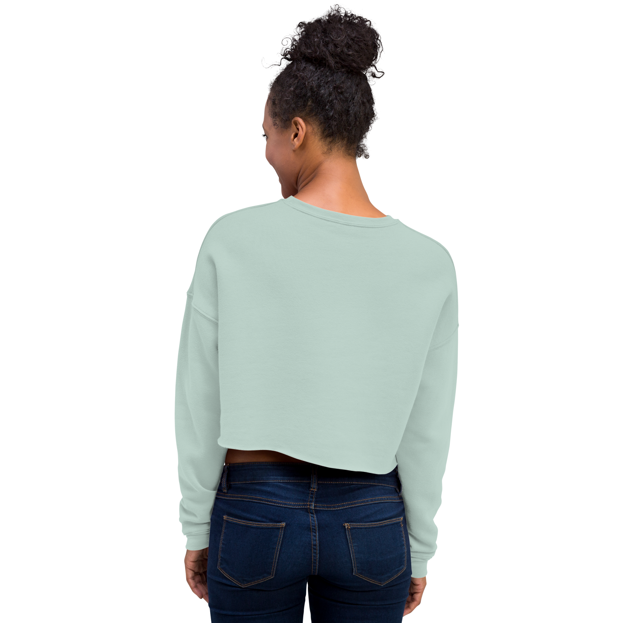 Discipline is self love Crop Sweatshirt