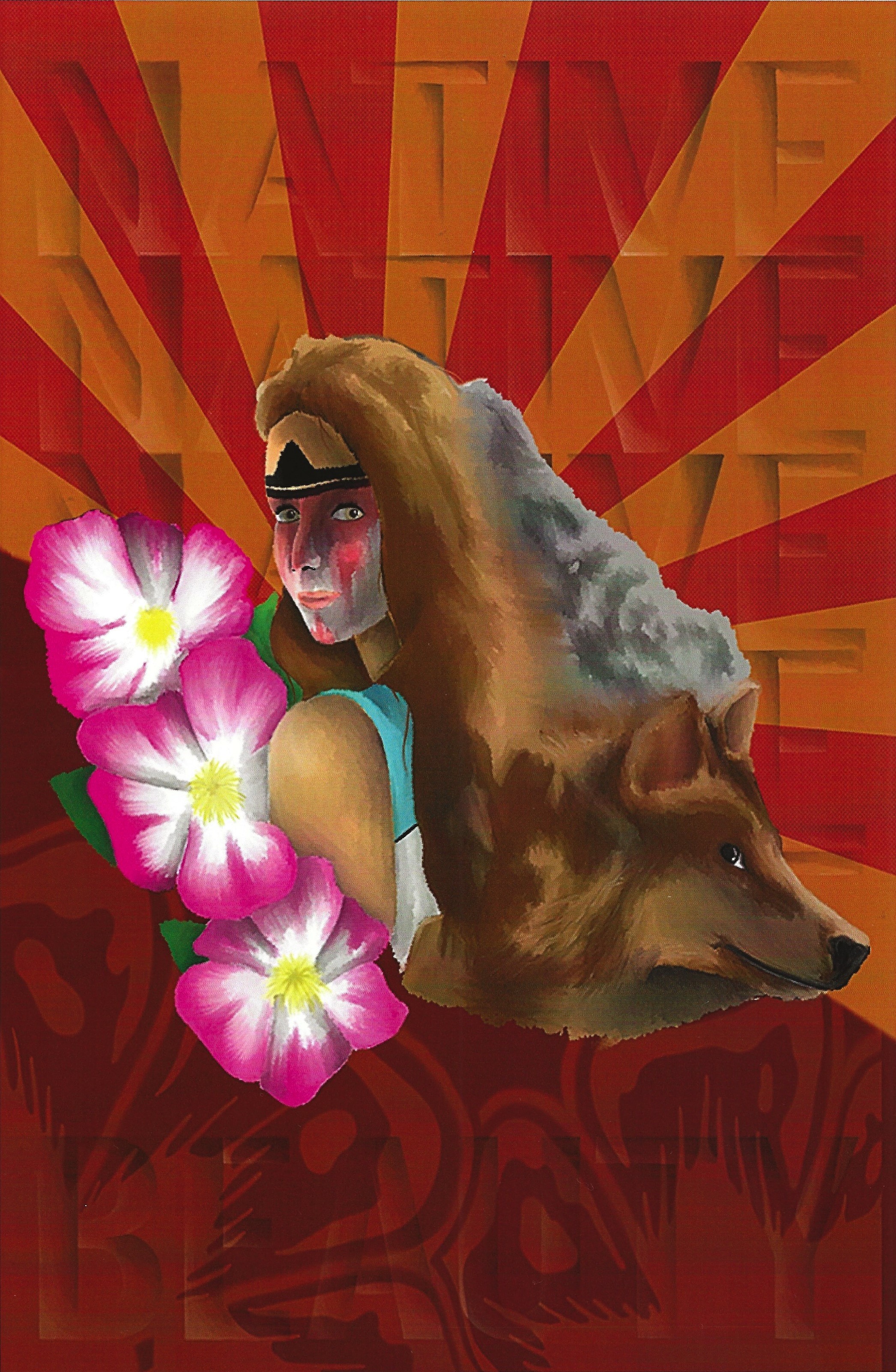 Native Beauty Poster