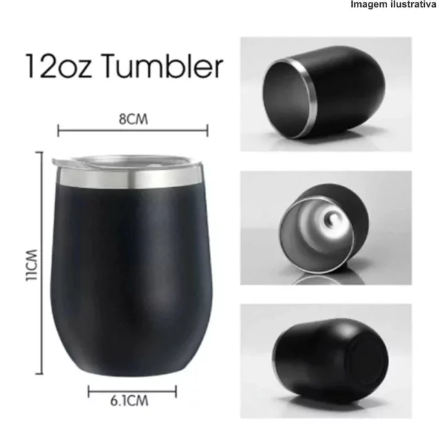 Copo Cuia Térmico Pequeno 350 ML
