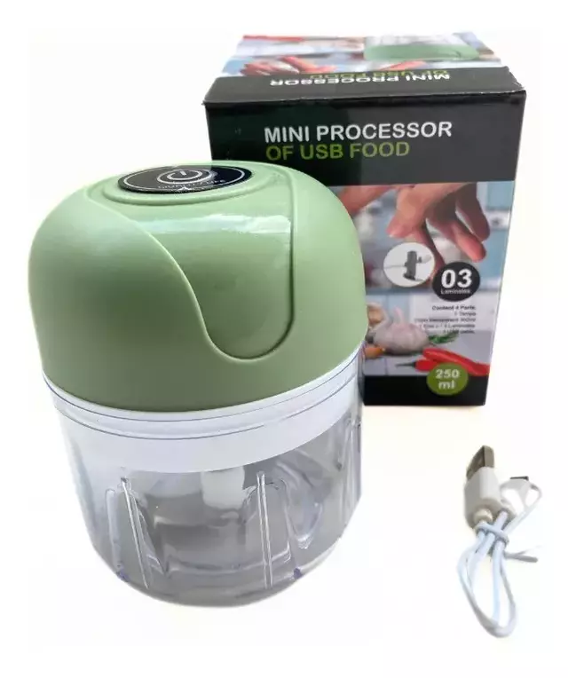 MINI PROCESSADOR ELÉTRICO 250ML FFJ-021