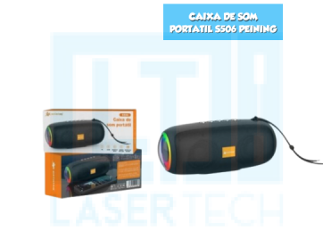 CAIXA DE SOM PORTATIL S506 PEINING