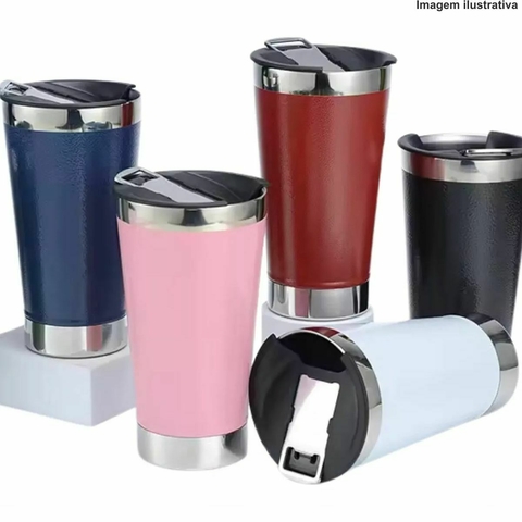 COPO TERMICO COLORIDO 500ML
