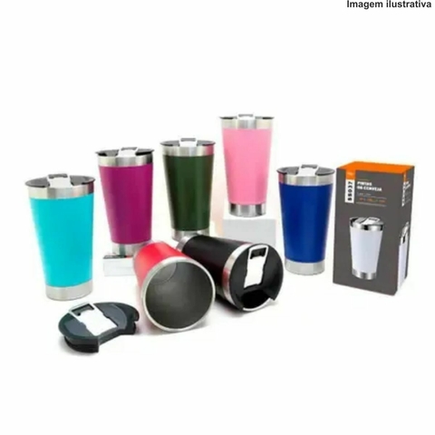 COPO TERMICO COLORIDO 500ML 