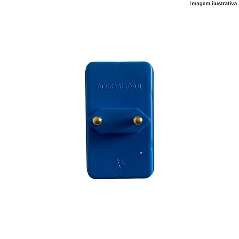 ADAPTADOR DE TOMADA TRIPLO SIMPLES