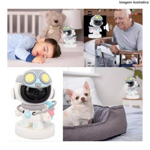 CÂMERA DE SEGURANÇA ROBOT 360 KA-S811