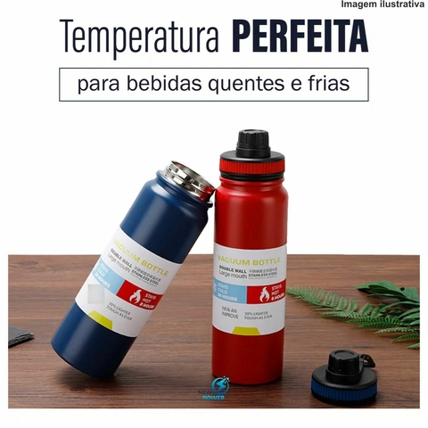 GARRAFA TÉRMICA ST 800ML FRIO DA ESTADA