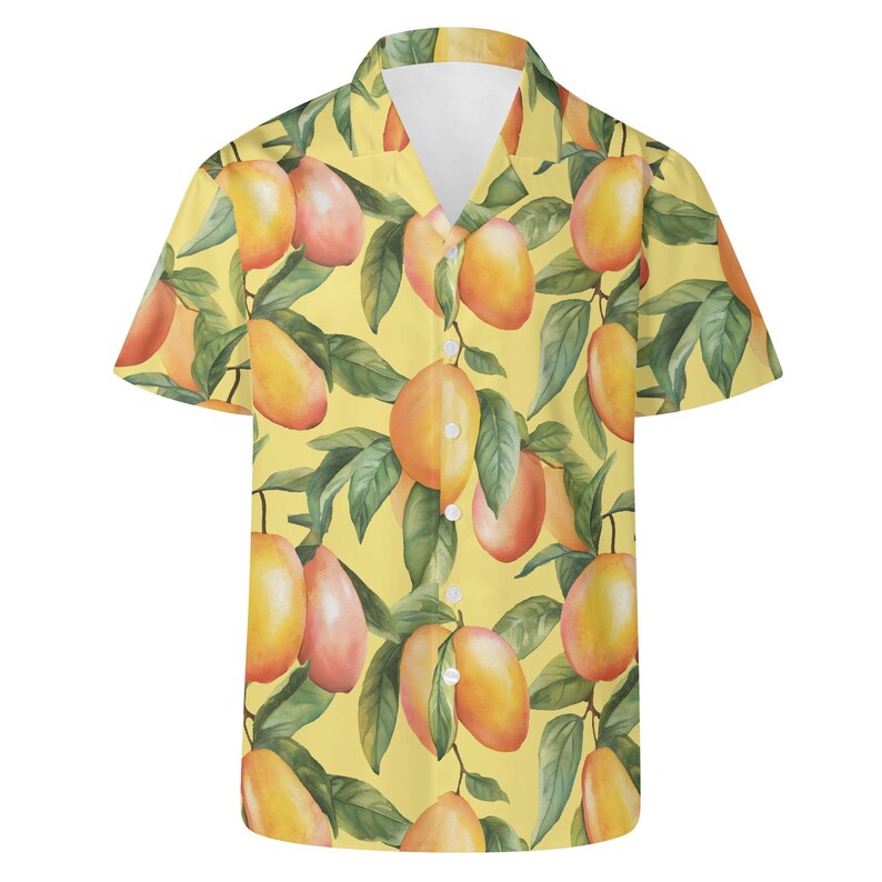 Men’s Mango Print Hawaiian Shirt