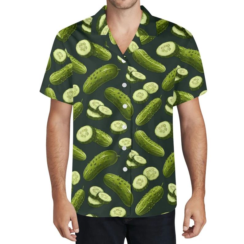 Pickle Men's Hawaiian Casual Shirt