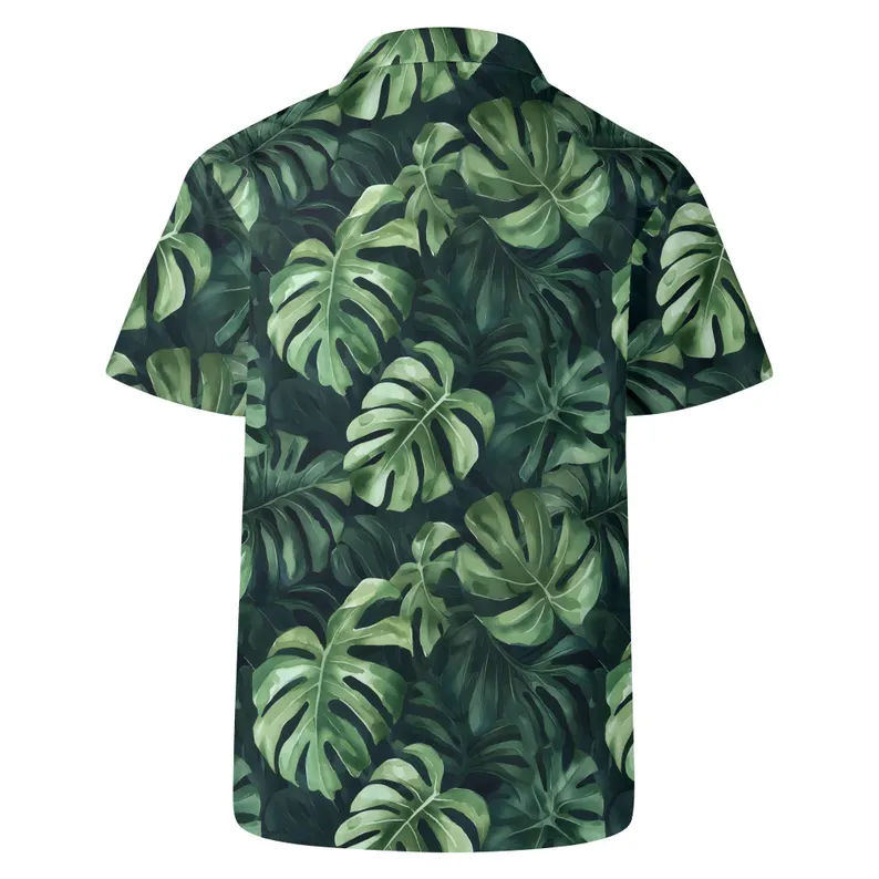 Monstera Men’s Hawaiian Shirt