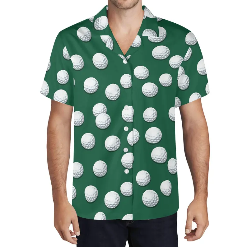 Men’s Golf Hawaiian Shirt 