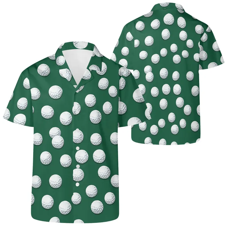 Men’s Golf Hawaiian Shirt 