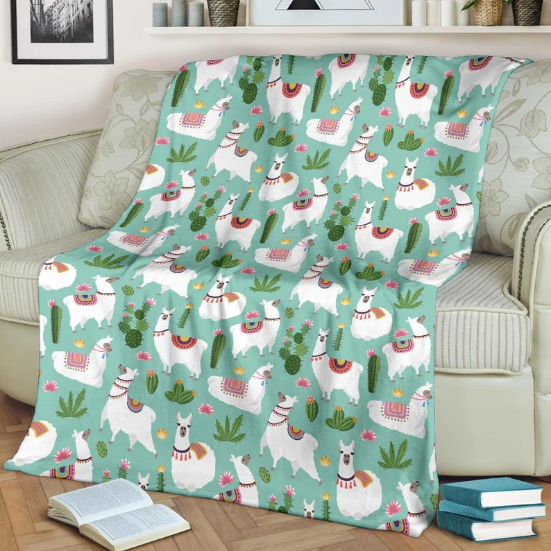 Llama Blanket
