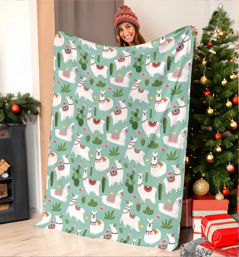 Llama Blanket