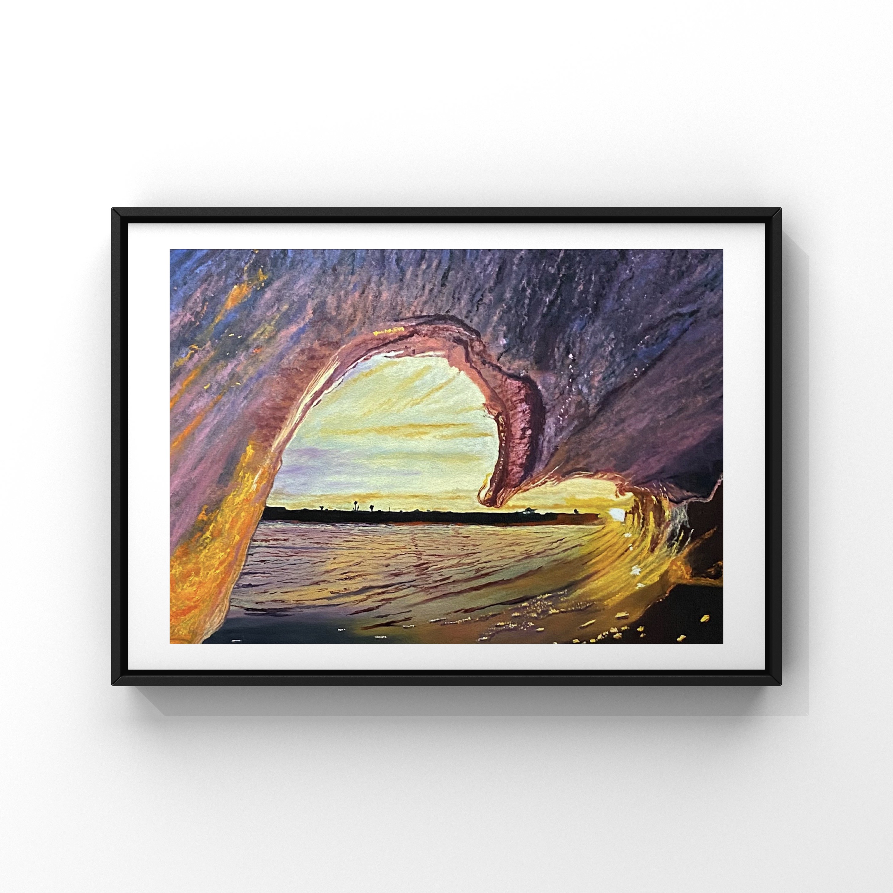 Beyond The Wave Print