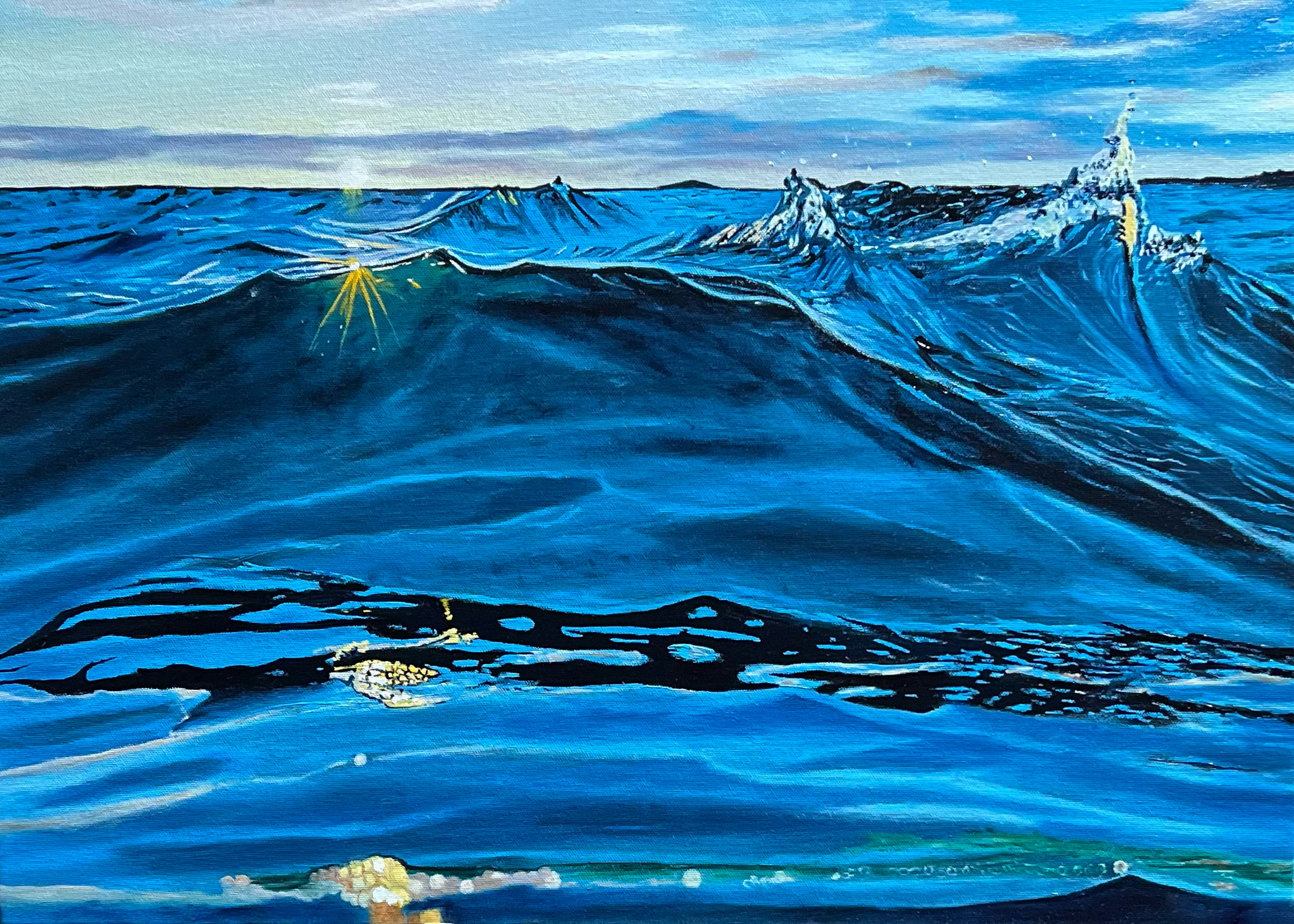 Shimmering Waves