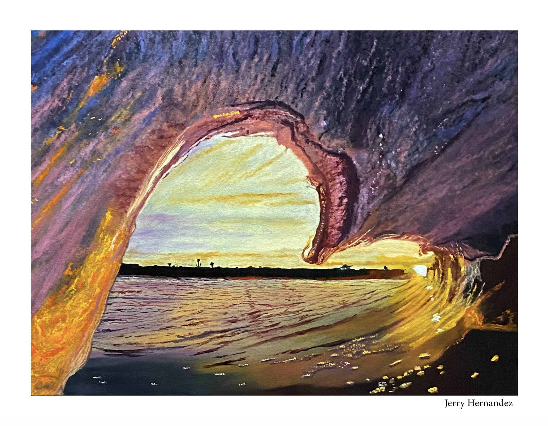 Beyond The Wave Print