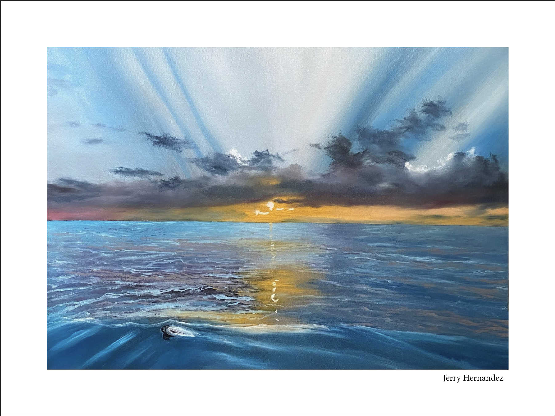 Maui Hawaii Sunset Print