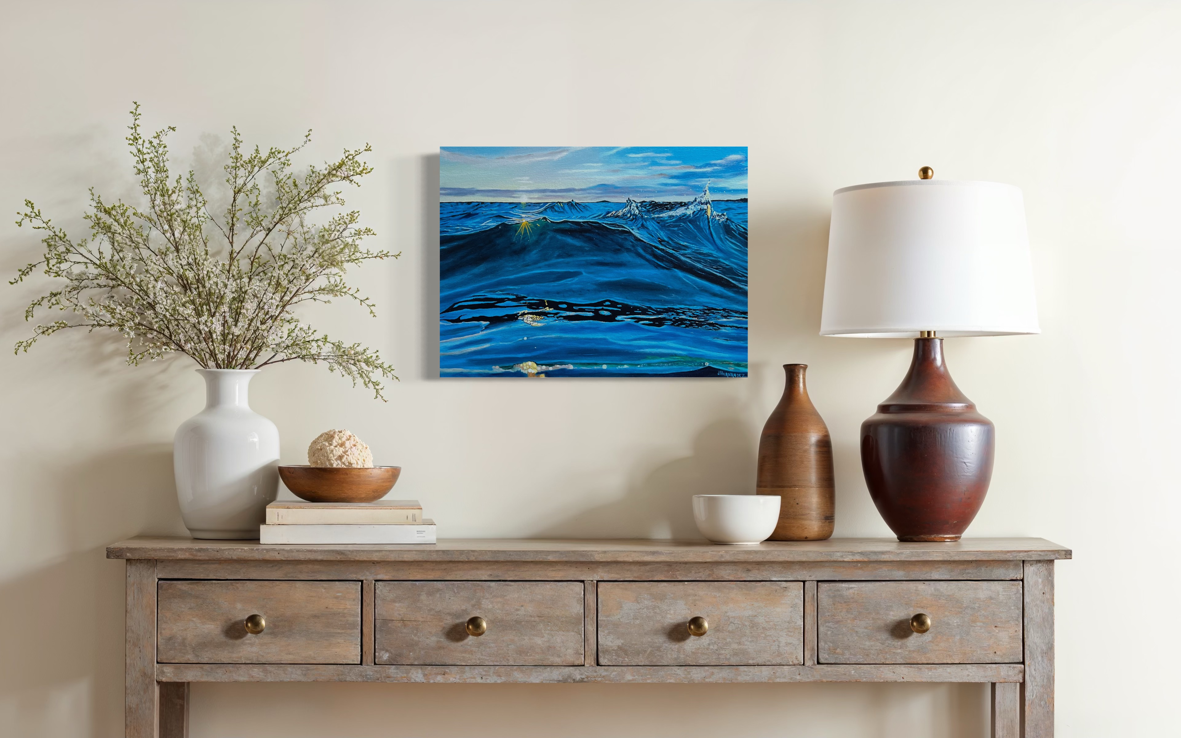 Shimmering Waves