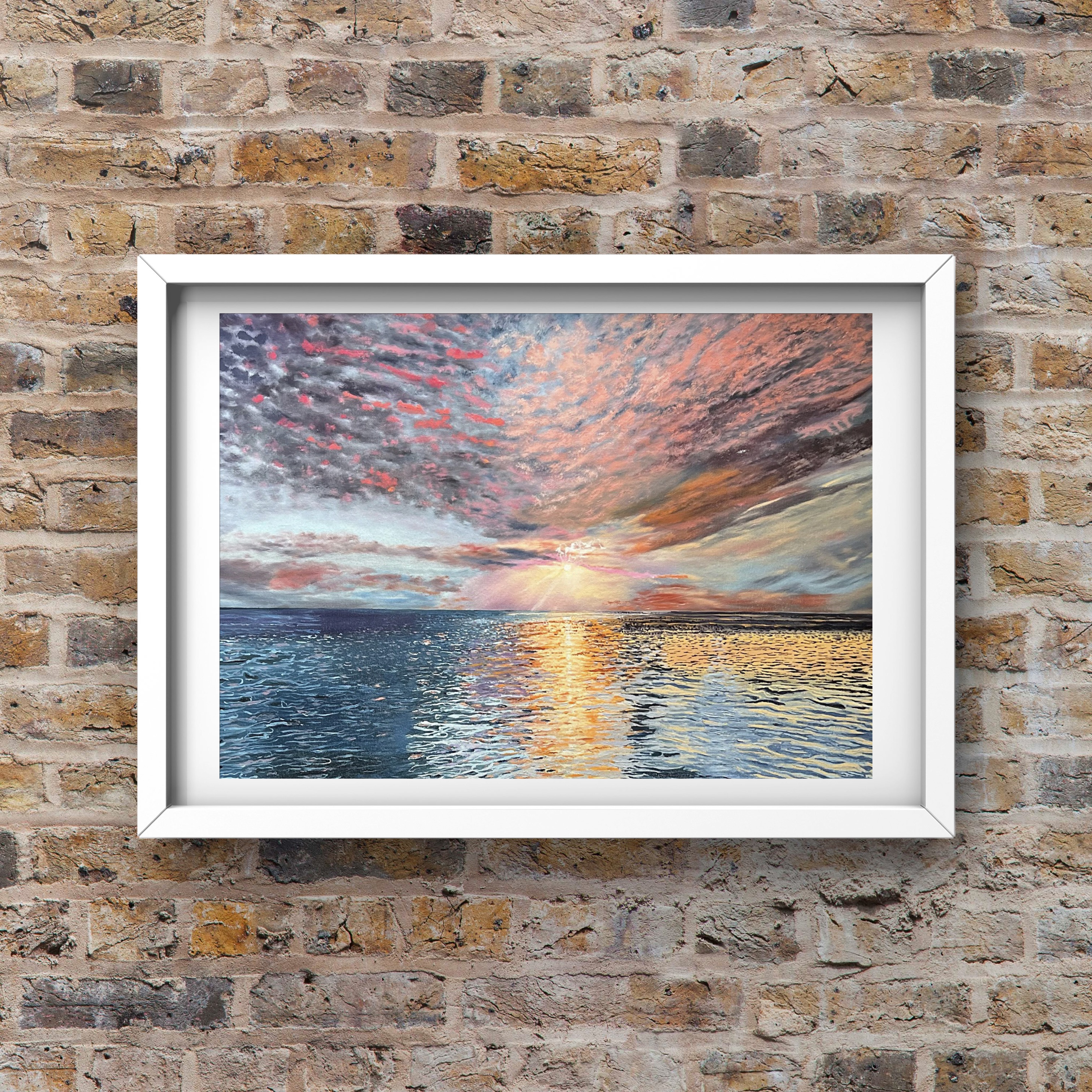 Majestic Skies Over Mesmerizing Seas Print