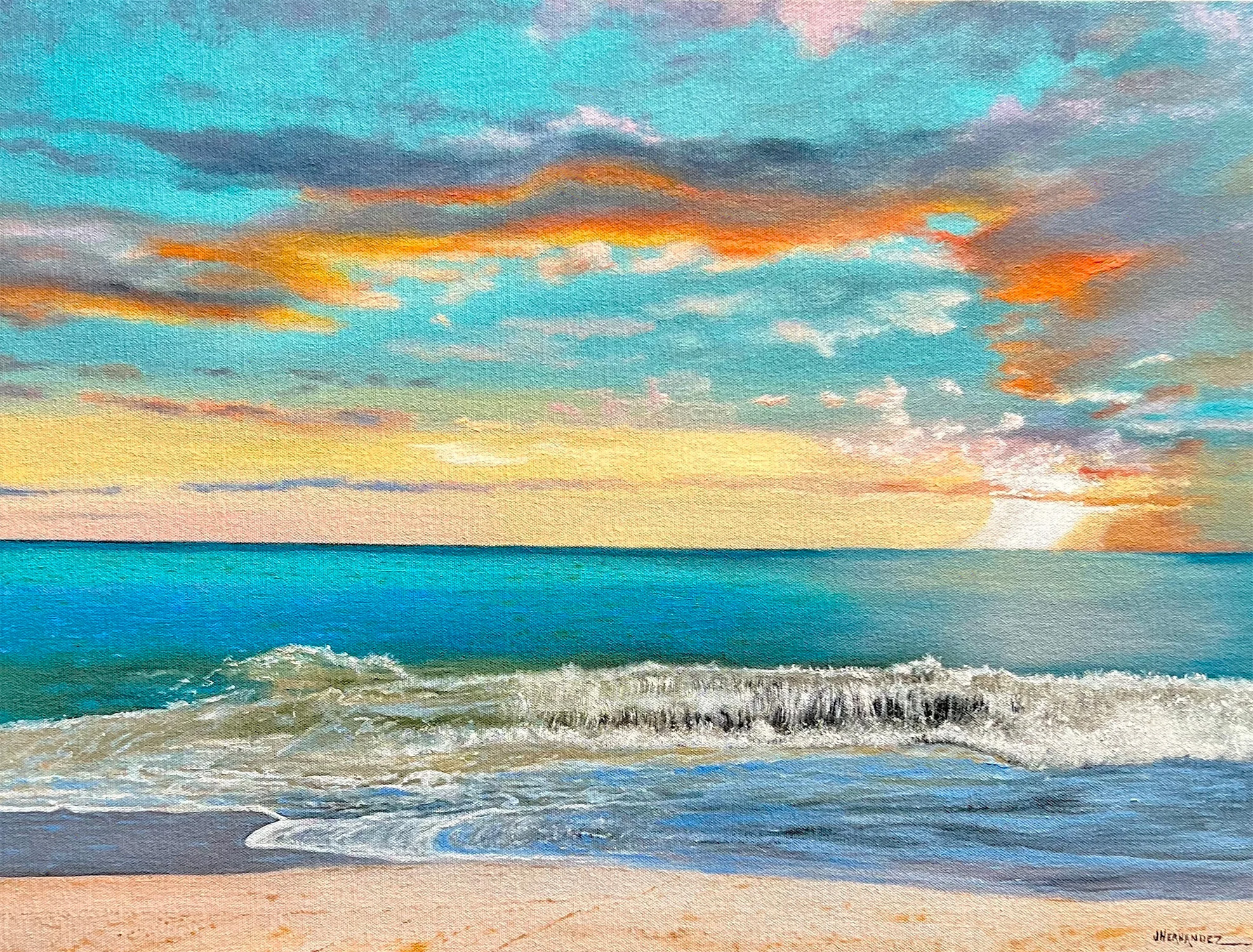 Calm Waves Sunny Skies