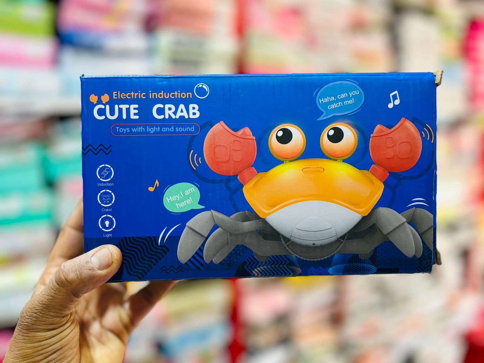 Electric Induction Cute Crab