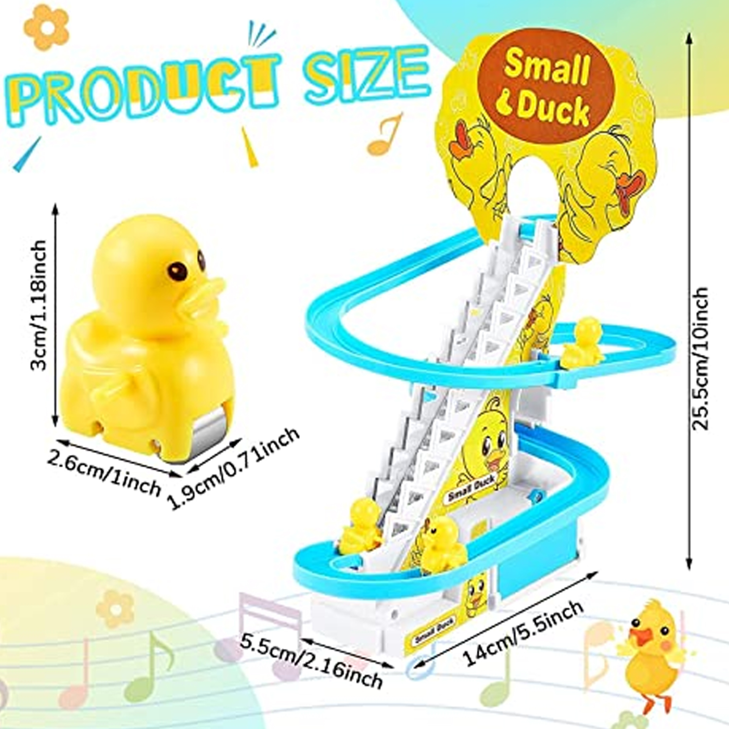 Small & Duck Toy Set