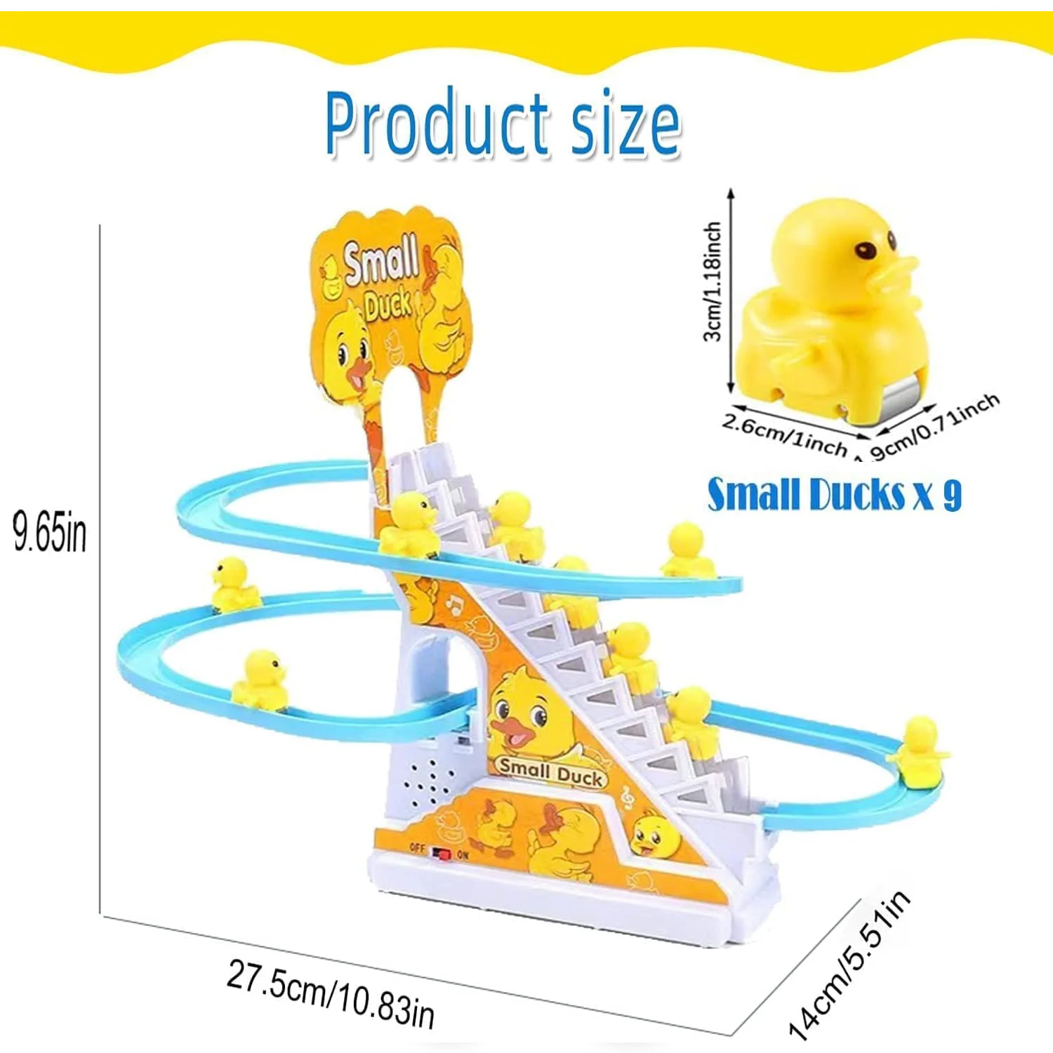 Small & Duck Toy Set