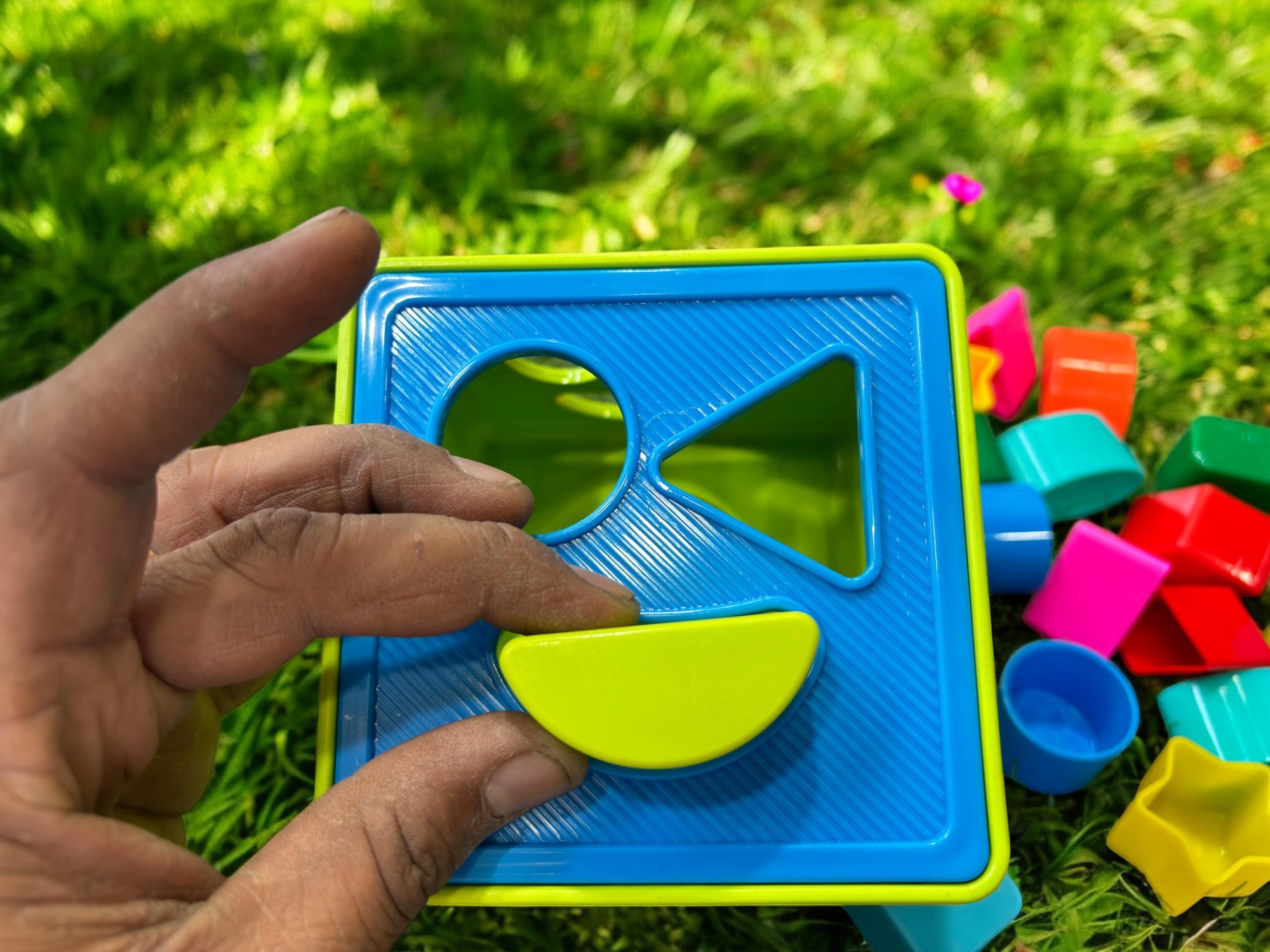 Shape Sorter & Stacker 2in1
